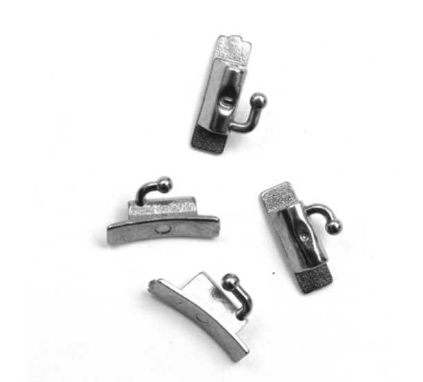 Metro Orthodontics Pack of 4 U1/L1 First Molar Bondable Buccal Tubes 