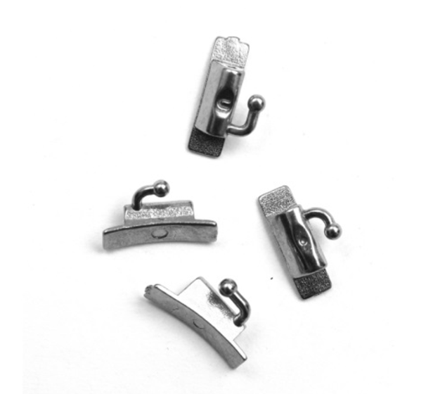 Metro Orthodontics Pack of 4 U1/L1 First Molar Weldable Buccal Tubes