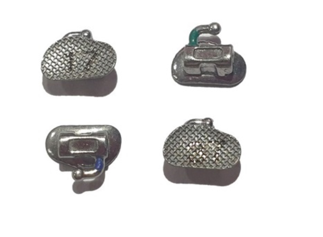 Metro Orthodontics Pack of 4 U/L Second Molar Bondable Buccal Tubes