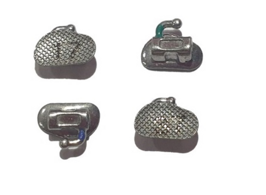 Metro Orthodontics Pack of 4 U/L Second Molar Bondable Buccal Tubes