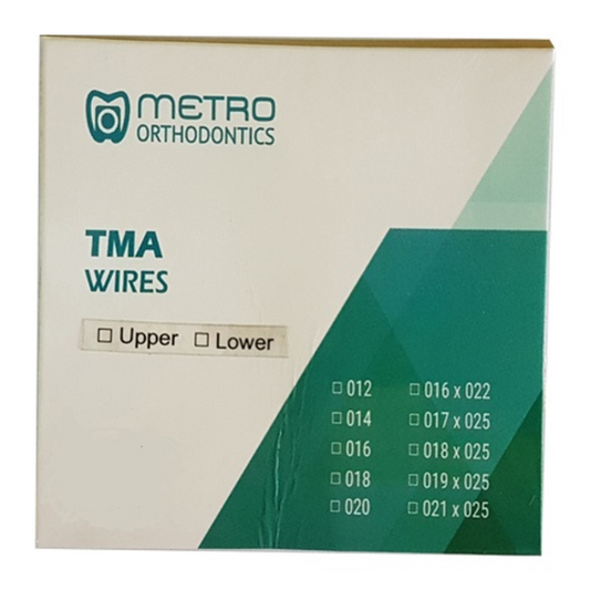 Metro Orthodontics Rectangular TMA Beta Titanium Archwires
