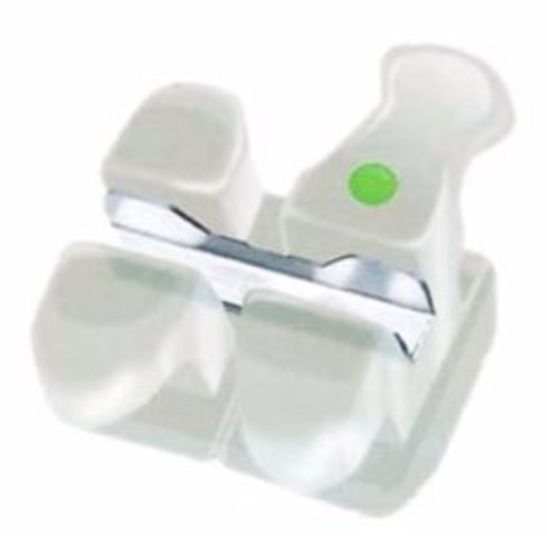 Metro Orthodontics Sapphire Series Pack of 20 Ceramic Conventional Brackets