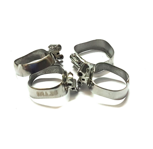 Metro Orthodontics U3/L2 Tubed Orthodontic Bands