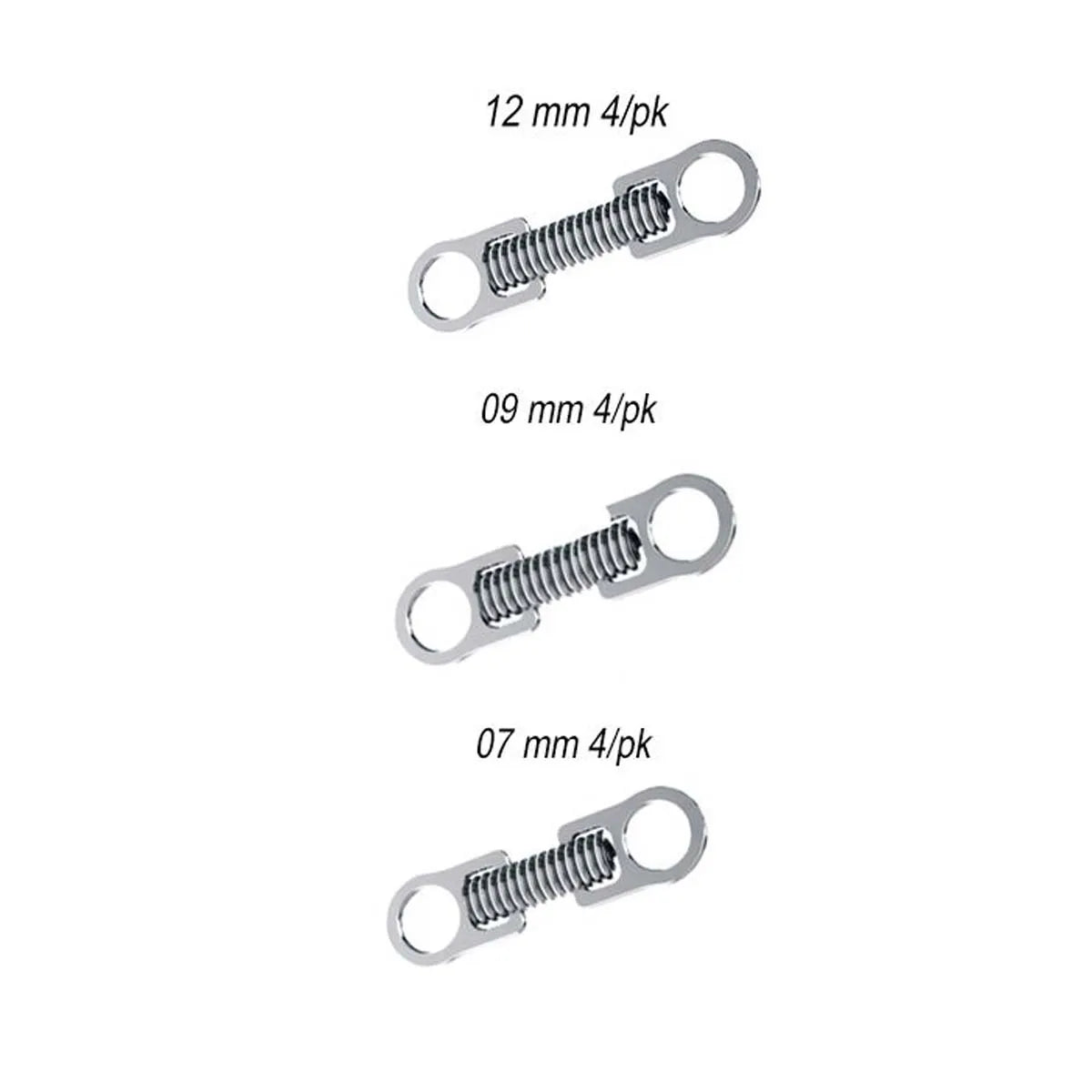 Morelli Niti Closed Coil Springs With Eyelets