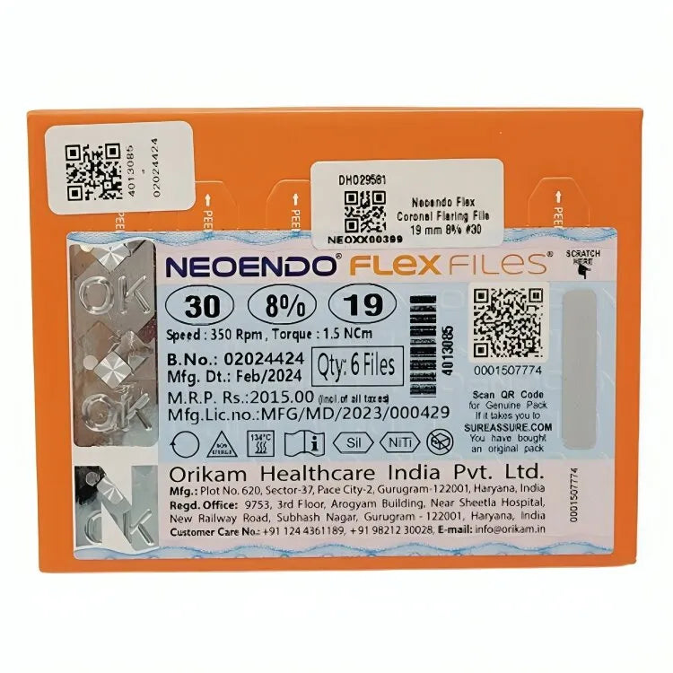 NeoEndo Flex Rotary Files 21mm