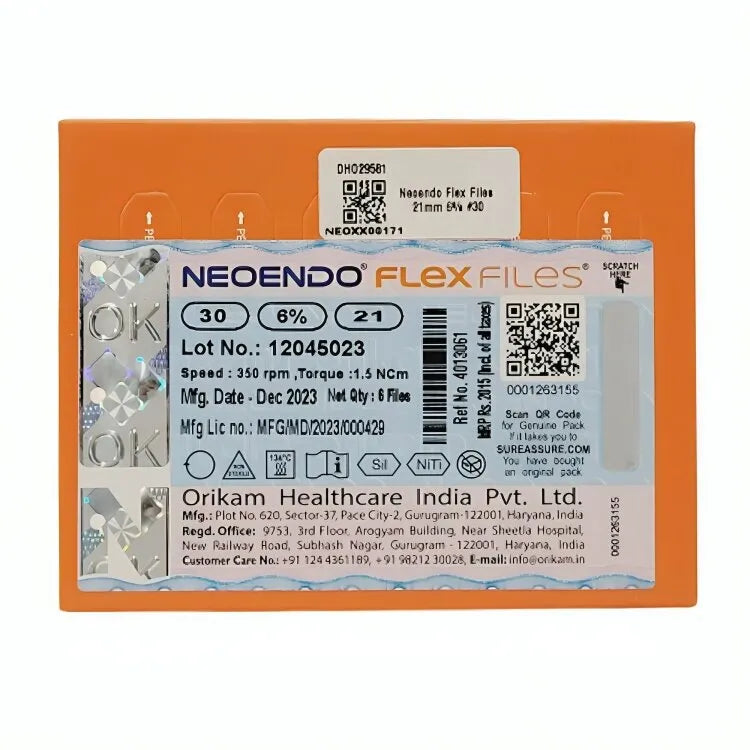 NeoEndo Flex Rotary Files 21mm