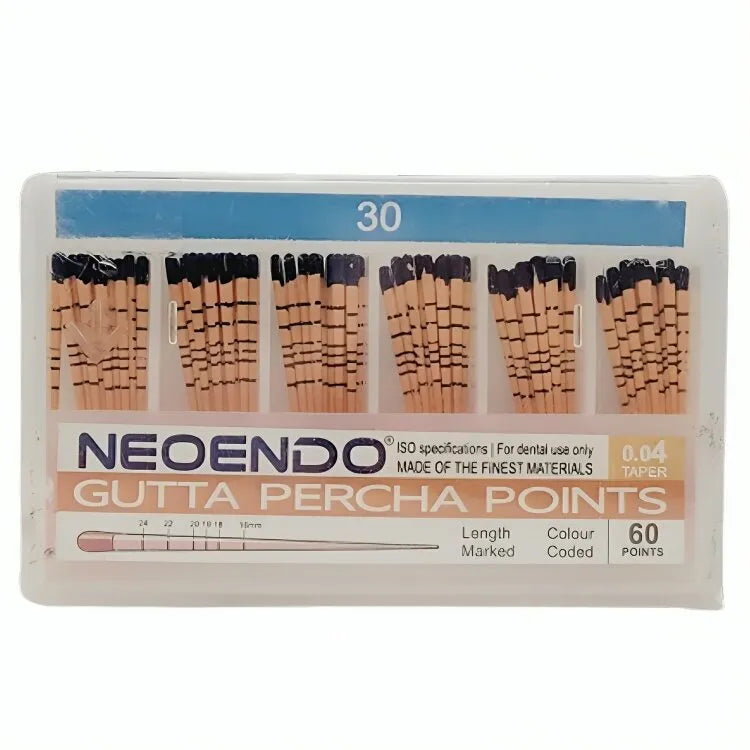 Neoendo Gutta Percha Points 6% (Length Marked)