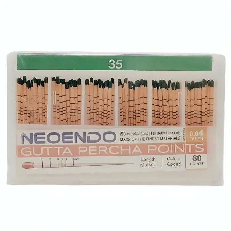 Neoendo Gutta Percha Points 6% (Length Marked)