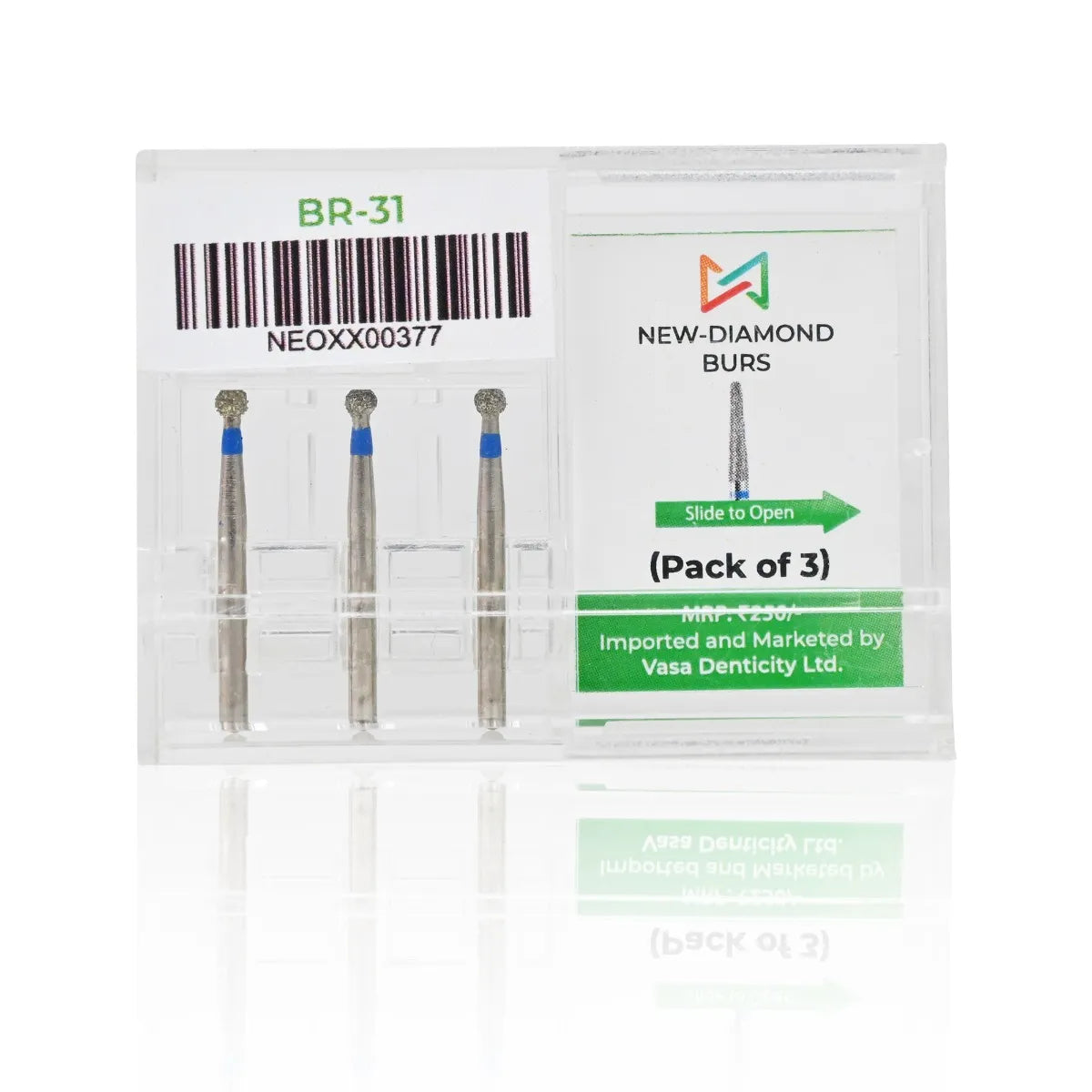 NewDiamond Ball Round Diamond Bur -BR (Pack Of 3)
