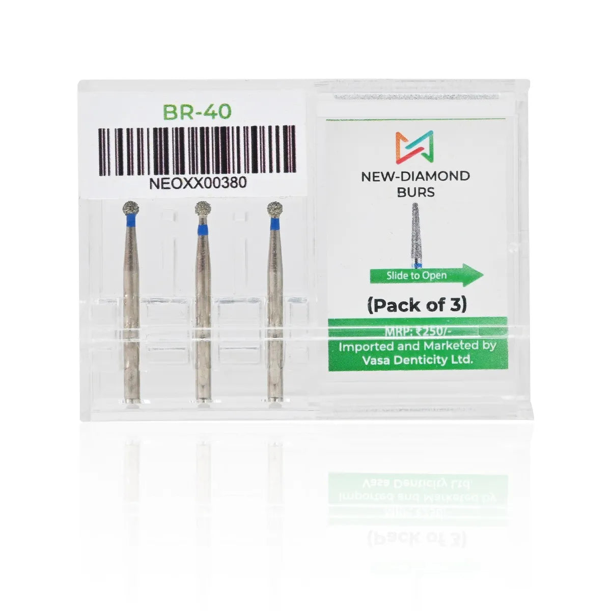 NewDiamond Ball Round Diamond Bur -BR (Pack Of 3)