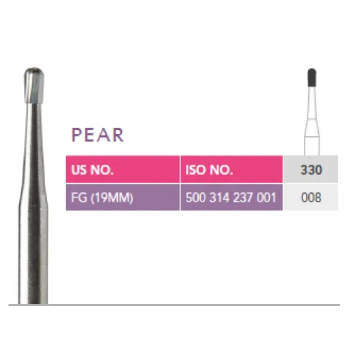 NewDiamond Carbide FG Burs (Pack Of 3)