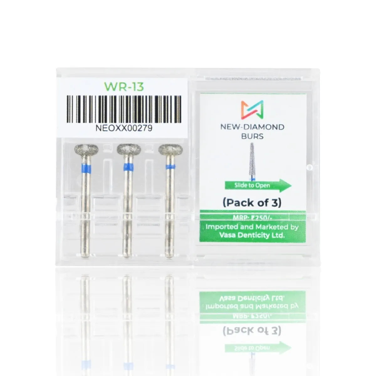 NewDiamond Wheel Round Diamond Bur -WR (Pack Of 3)