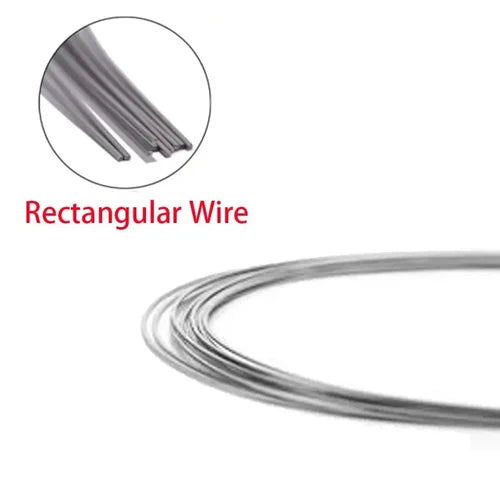 OSL Heat Activated NiTi Square Form Archwires Rectangular