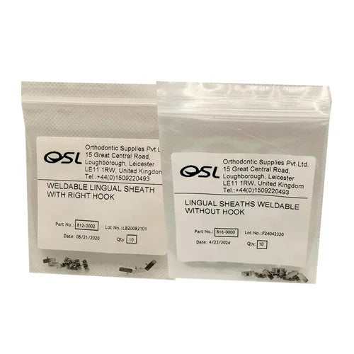 OSL Weldable Lingual Sheaths