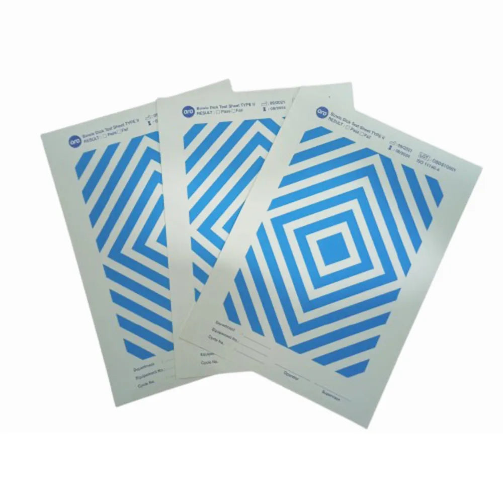 Oro Bowie Dick Test Packs and Sheets