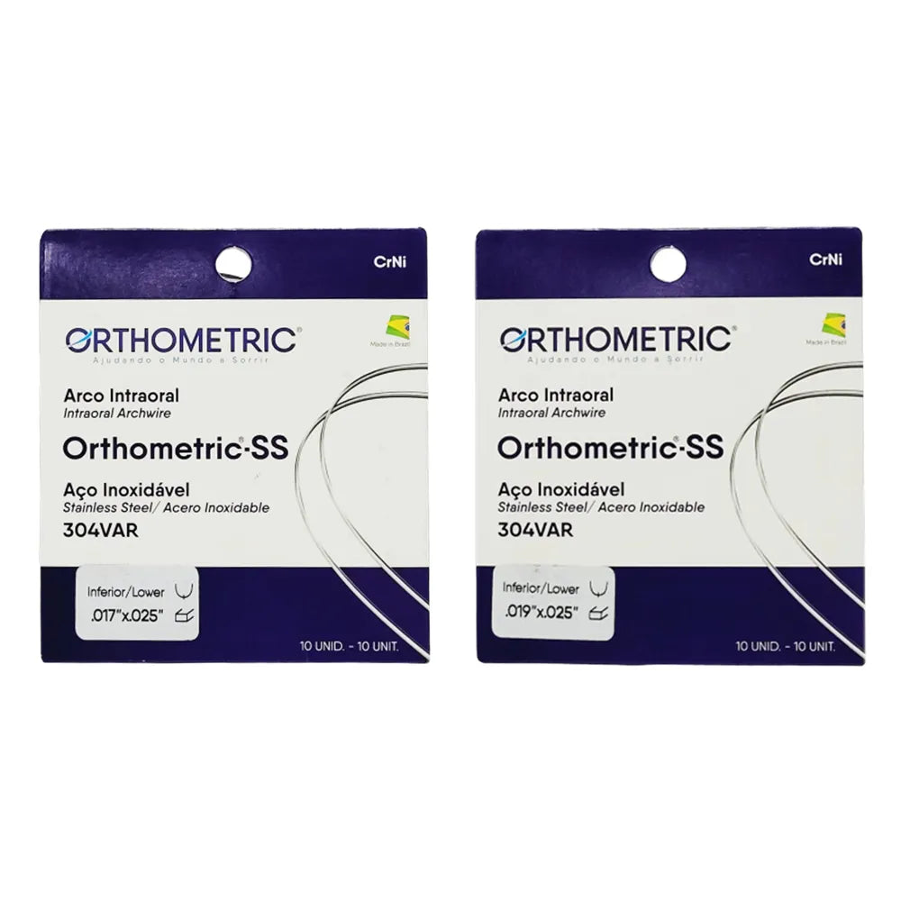 OrthoMetric SS Archwire - Rectangular (10/Pk)