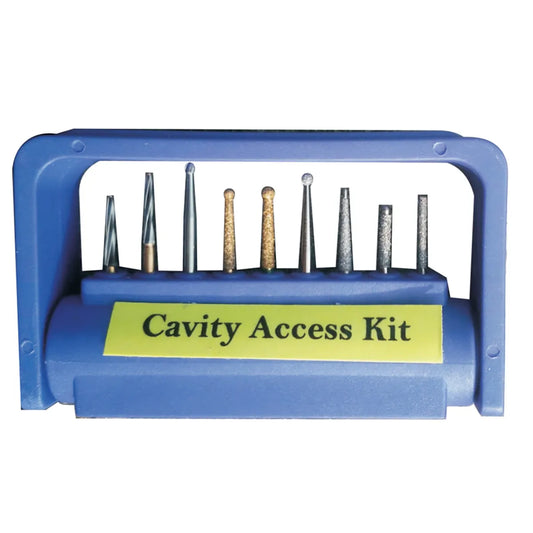 Pivo Cavity Access Endodontic Preparation Airotor Burs Kit (Set Of 9)