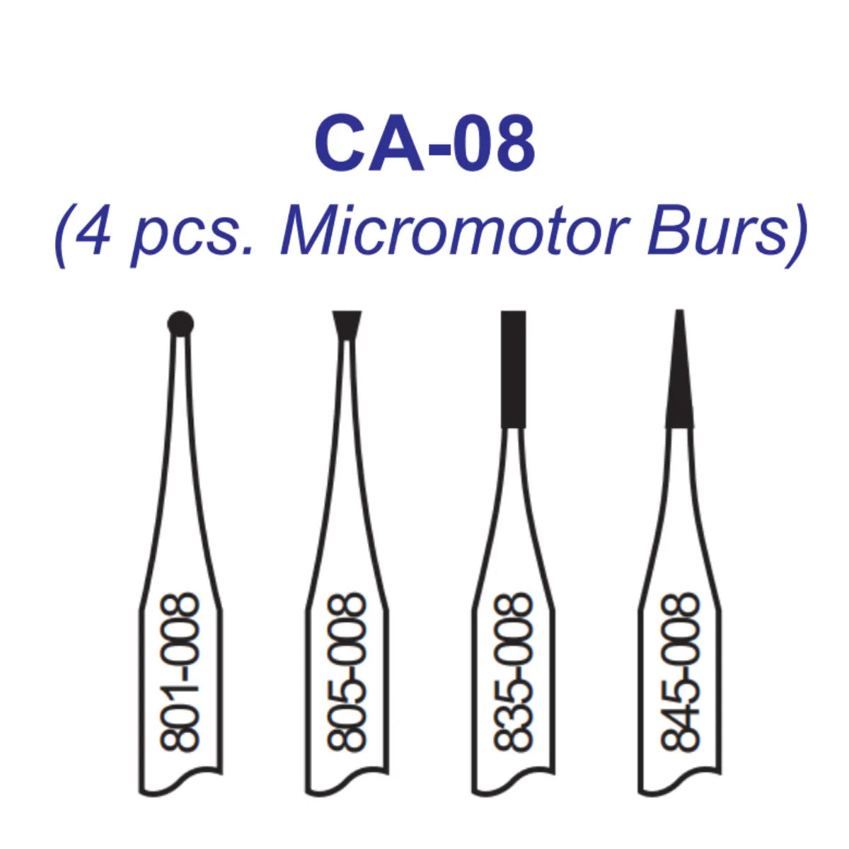 Pivo Micromotor Burs Kit