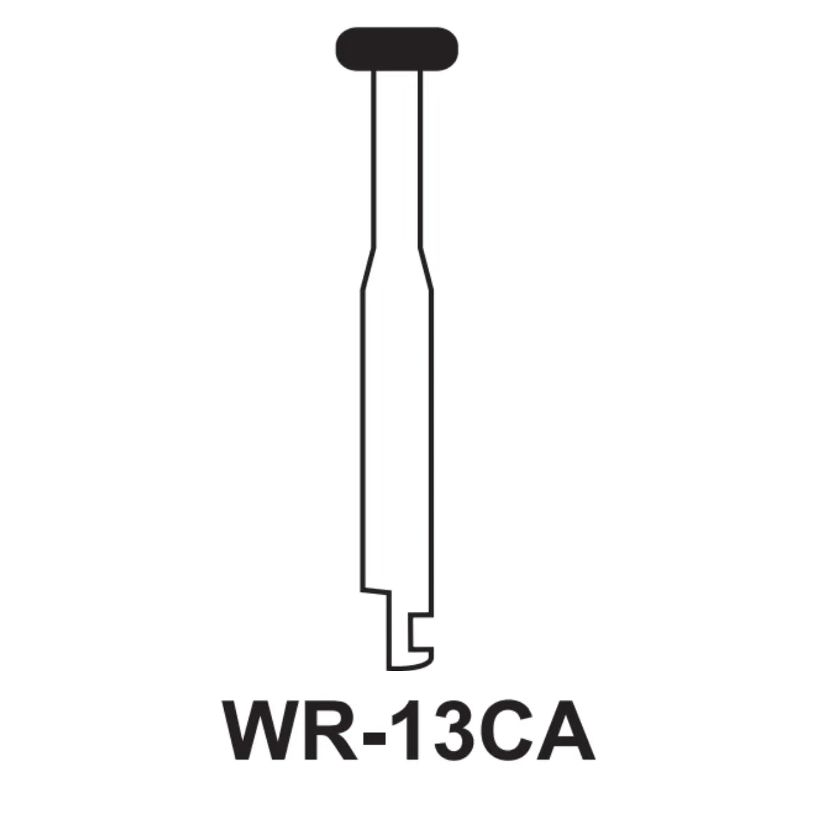 Pivo Wheel Round CA Diamond Burs - WR-13 (Pack Of 5)