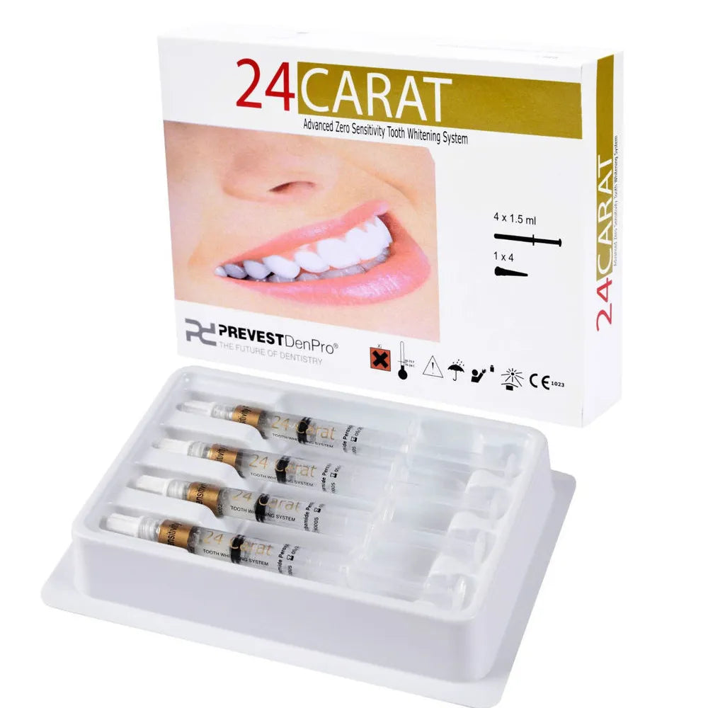 
Prevest 24 Carat Bleaching Kits & Refills