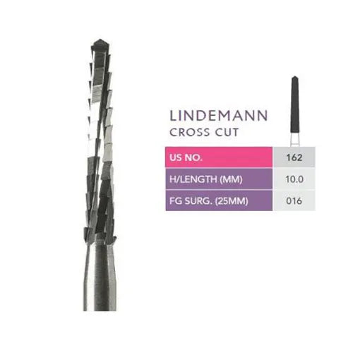 Prima Dental Lindemann Cross Cut Bur HP-162