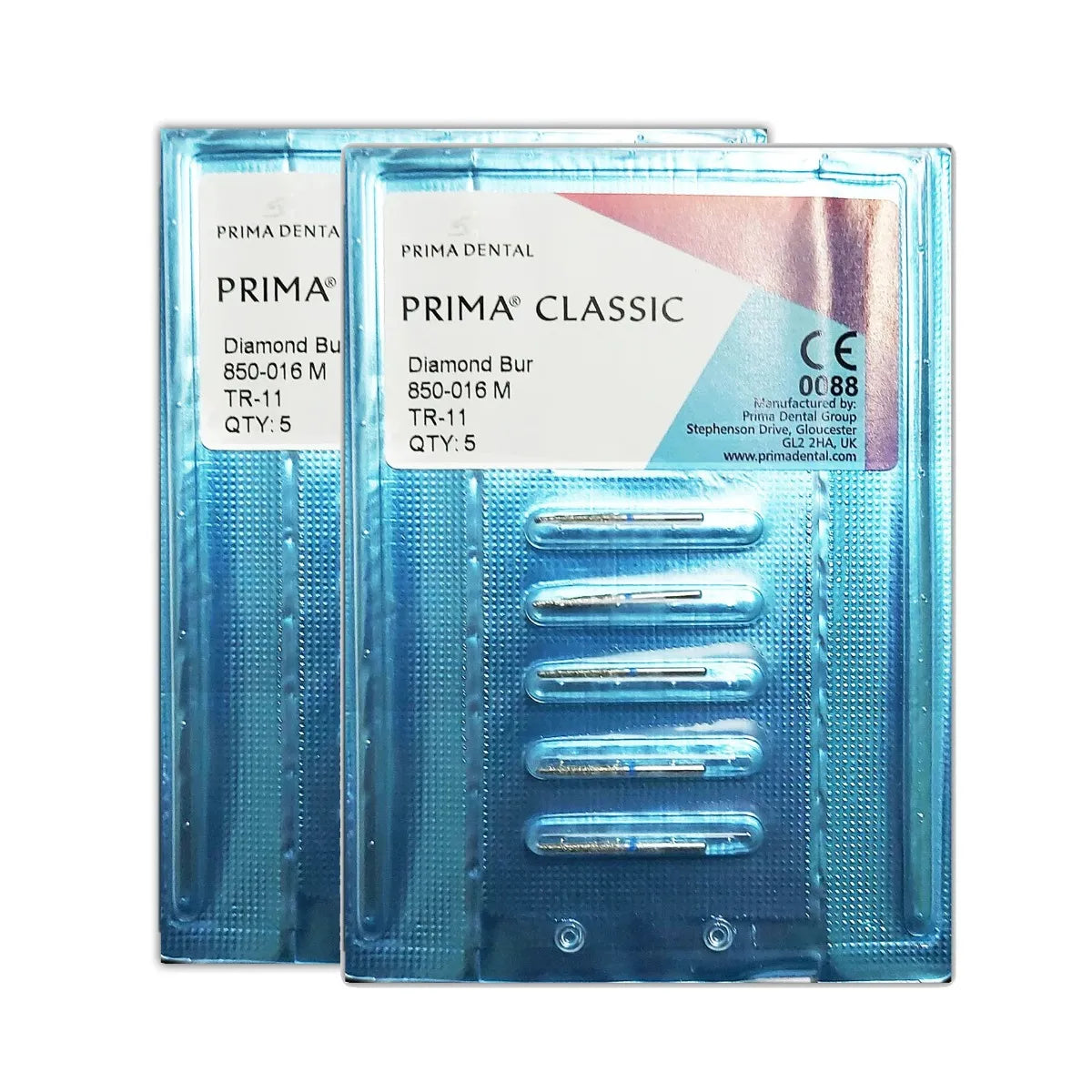 Prima Dental Tapered Round Diamond Bur TR Series (Regular)