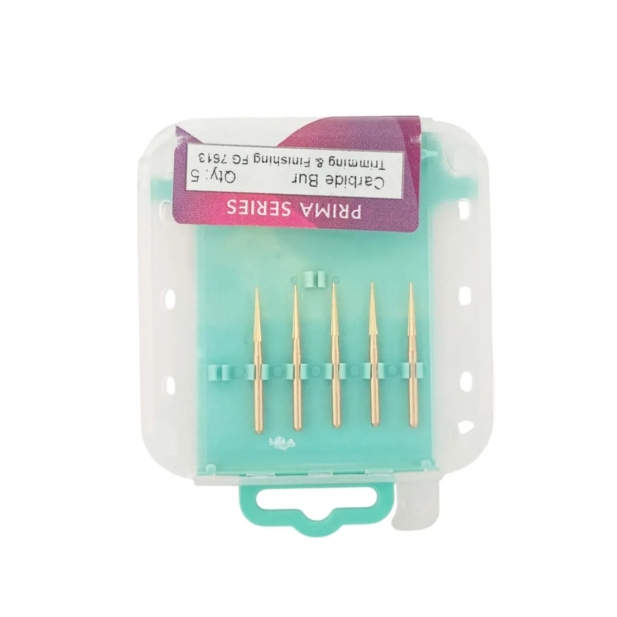 Prima Dental Trimming And Finishing Taper Pointed Bur (7613) - 12 Blade