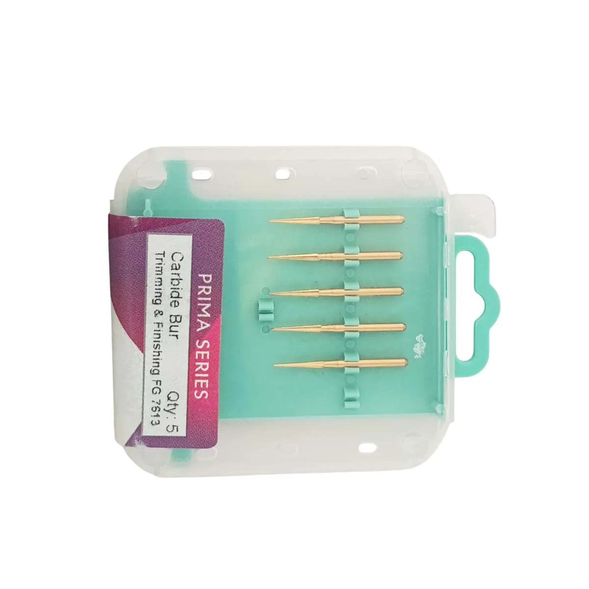 Prima Dental Trimming And Finishing Taper Pointed Bur (7613) - 12 Blade