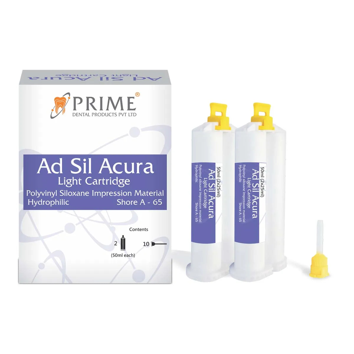 Prime Dental Ad-Sil Acura Soft Putty & Light Body
