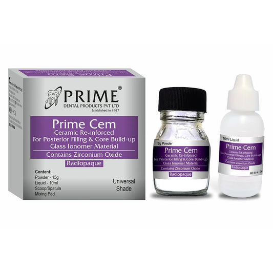 Prime Dental Prime Cem Ceramic Reinforced Glass Ionomer Cement