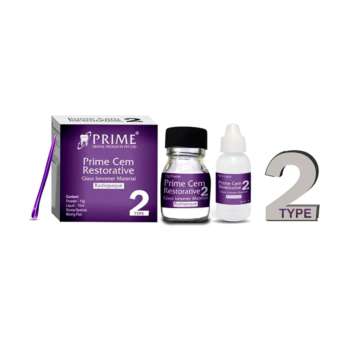 Prime Dental Prime Cem Restorite Type 2 GIC