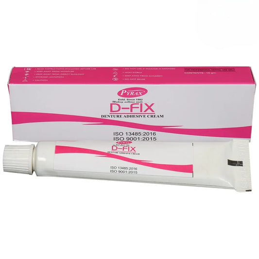 Pyrax D-Fix Denture Adhesive Cream