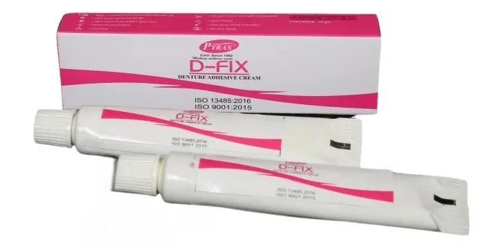 Pyrax D-Fix Denture Adhesive Cream