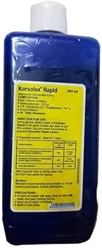 Raman & Weil Korsolex Rapid Instrument Sterilizer 500ml (Cidex)