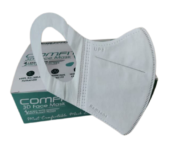 Romsons Comfit 3D Face Mask - Pack of 25 (GS-6146)