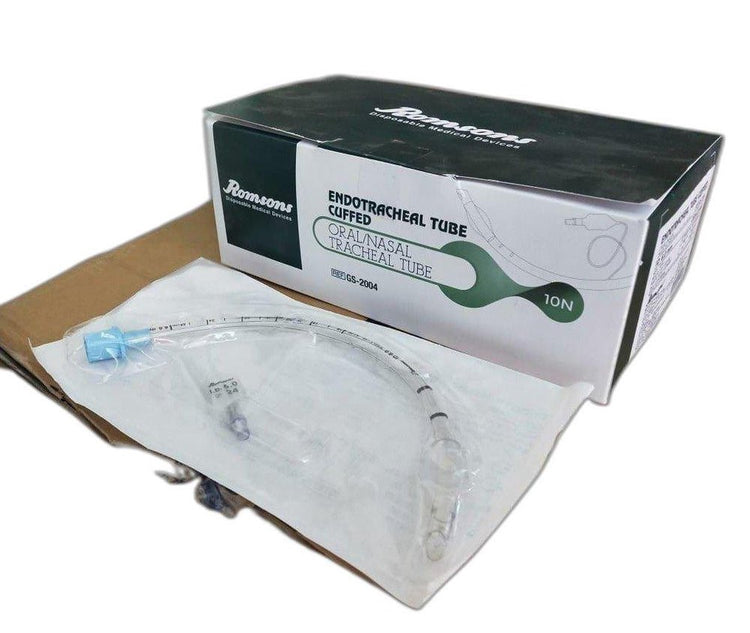 Romsons Endotracheal Tube Cuffed - 8mm Pack of 10 (GS-2004)