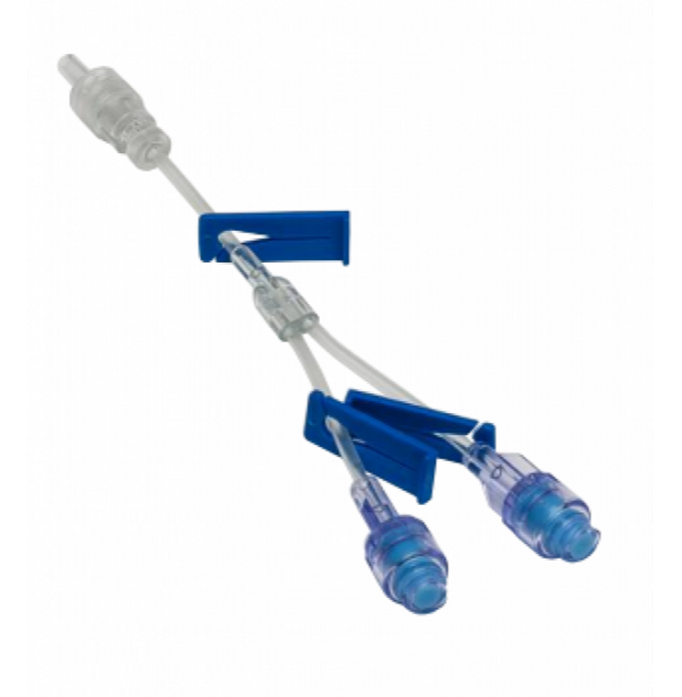 Romsons Exteena Duo Needlefree Dual IV Connector - 15cm Pack of 30 (GS-3048D)
