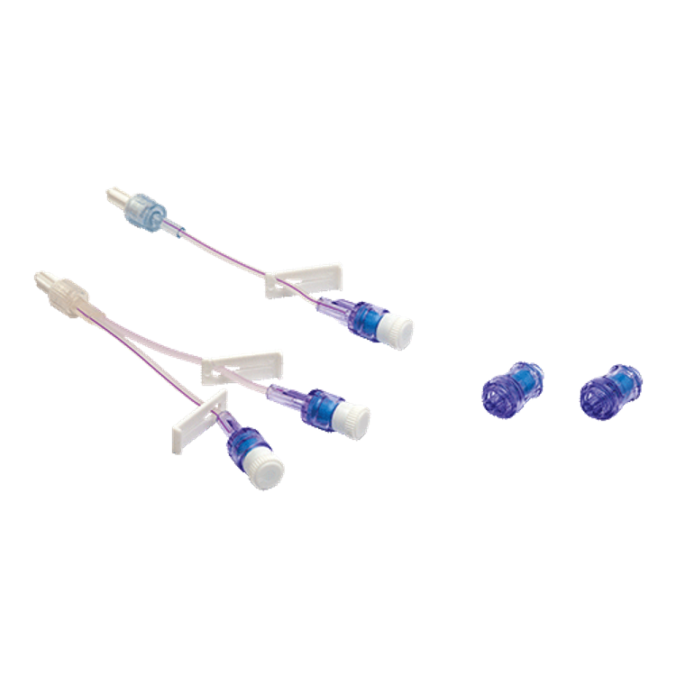 Romsons Exteena Trio Needlefree Connector with Tri Extension Line - Pack of 50