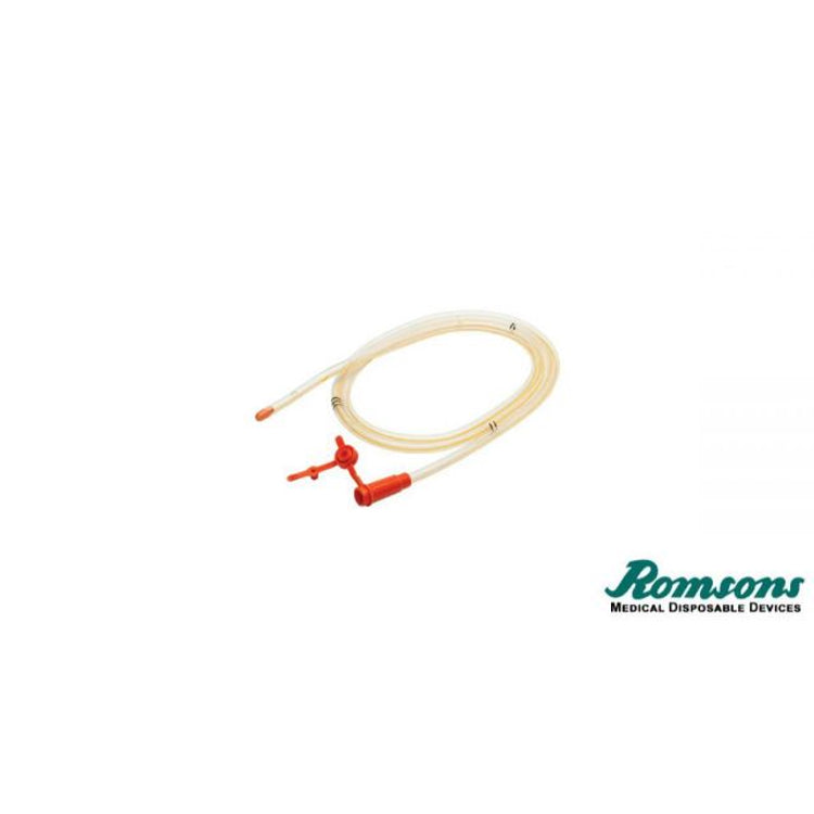Romsons Gastrolene PUR Feeding Tube - 12FG Pack of 10 (GS-4026)