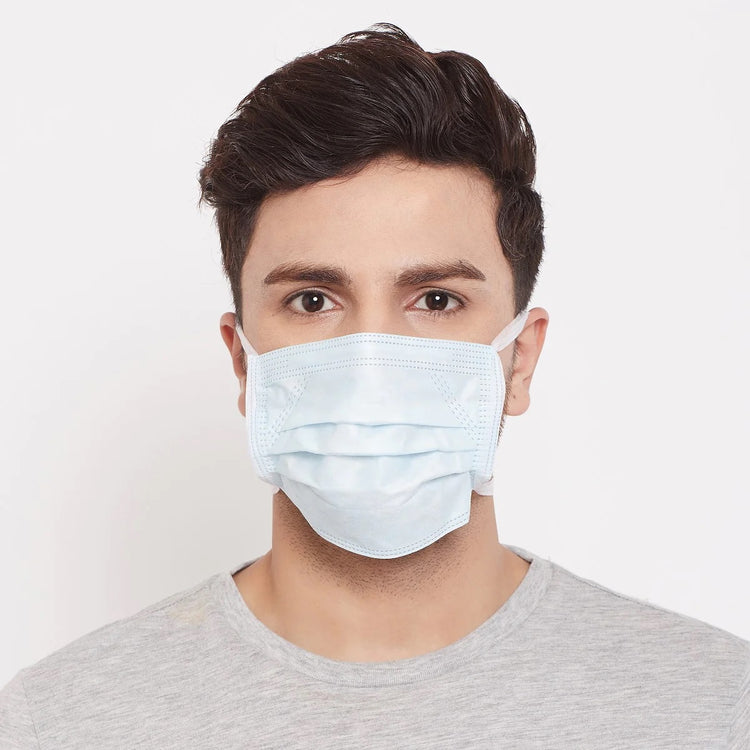 Romsons Guard Well 3Ply Surgical Tie On Face Mask - Pack of 50 (GS-6100)