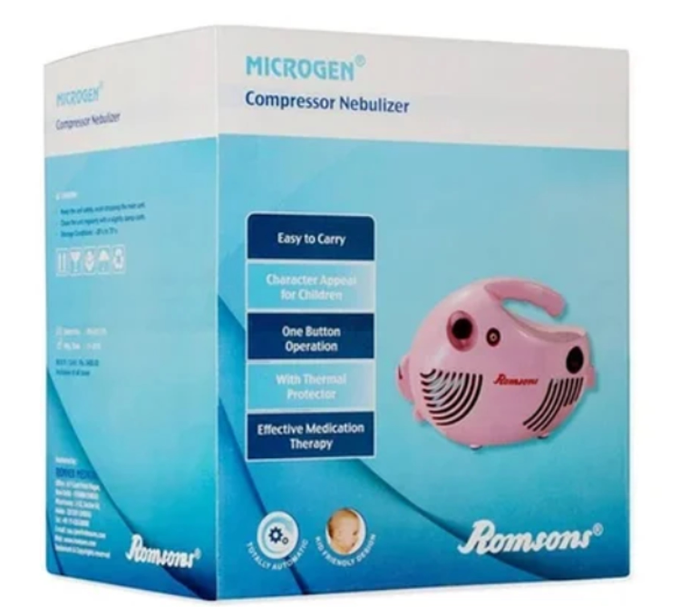 Buy Romsons Microgen Compressor Nebulizer ( GS-9025) – Oralkart