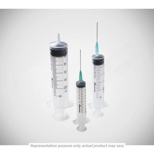 Romsons Romo Jet 20ml Syringe With Needle - 22G x 1.5Inch Pack of 25 (SS-6084)