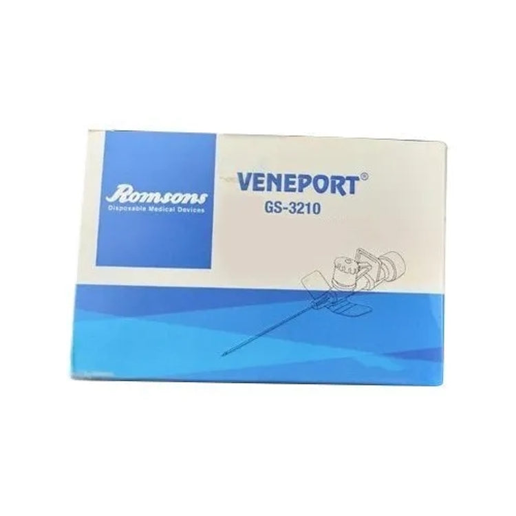 Romsons Veneport IV Cannula - 22G Pack of 50 (GS-3210)