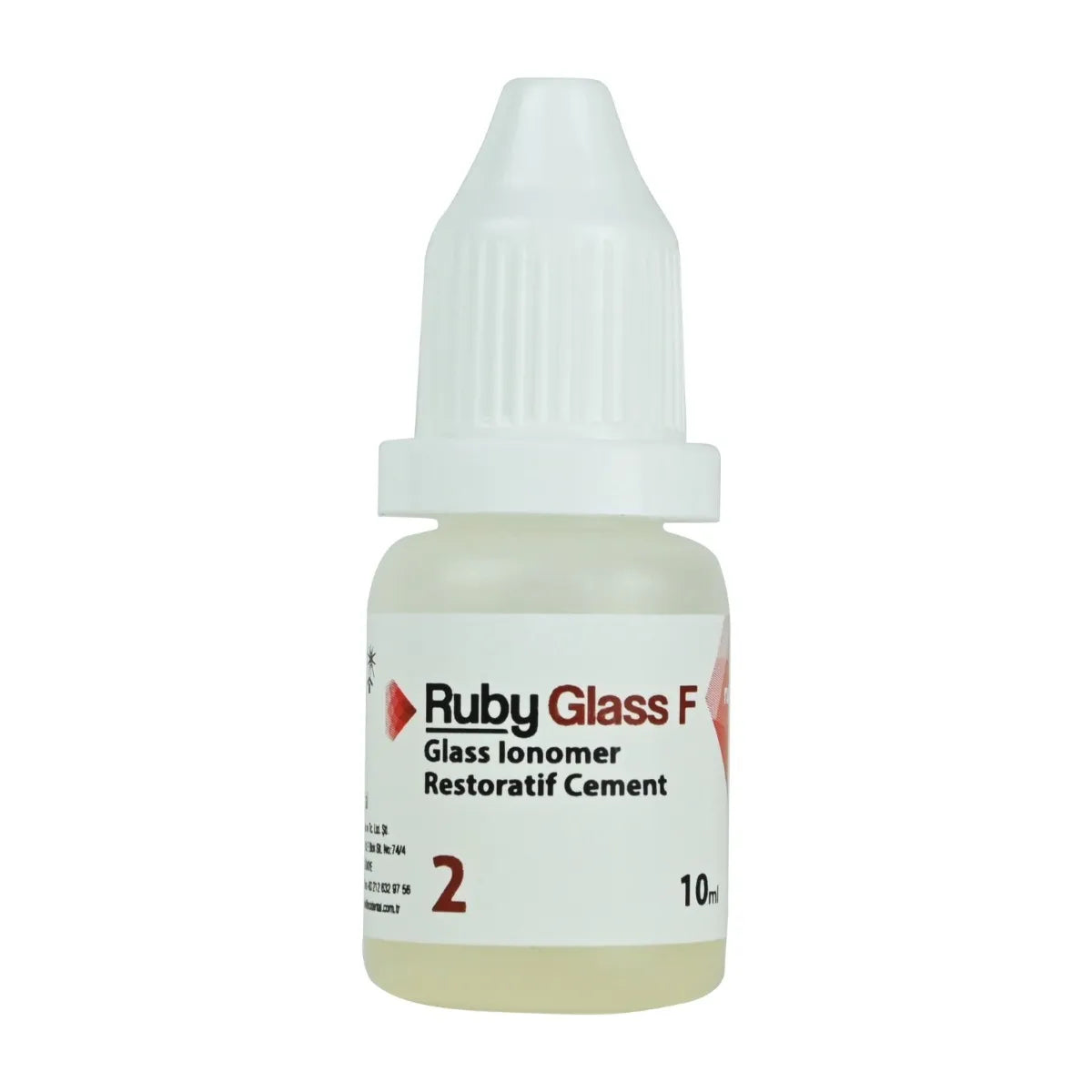 Rubydent RubyGlass F Glass Ionomer Restorative Cement