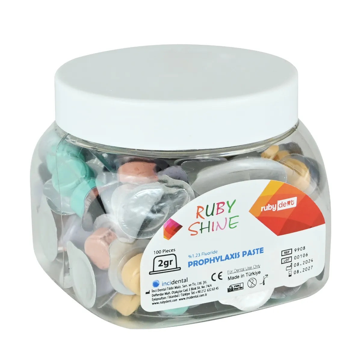 Rubydent RubyShine Prophylaxis Paste
