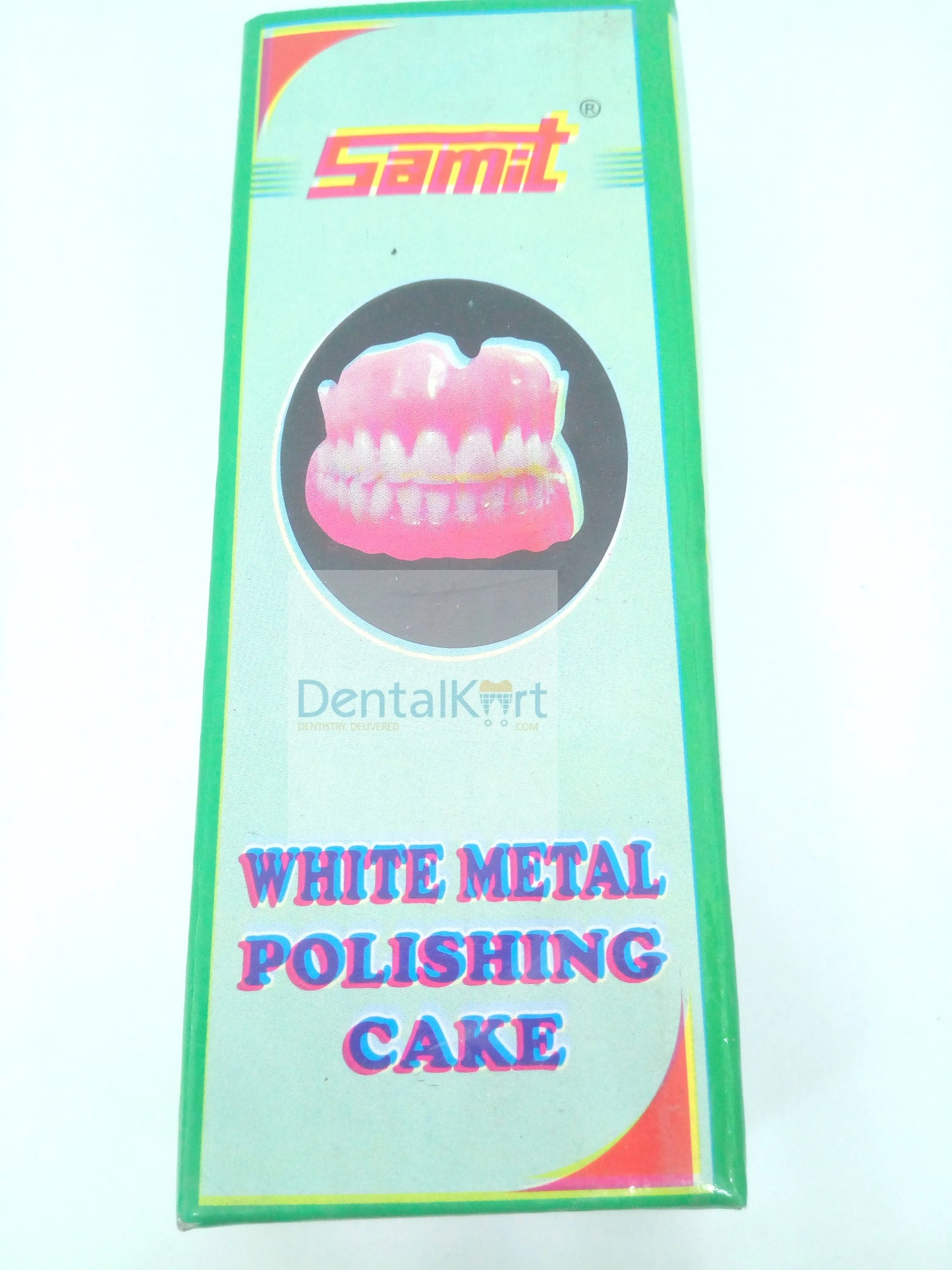 Samit White Metal Polishing Cake