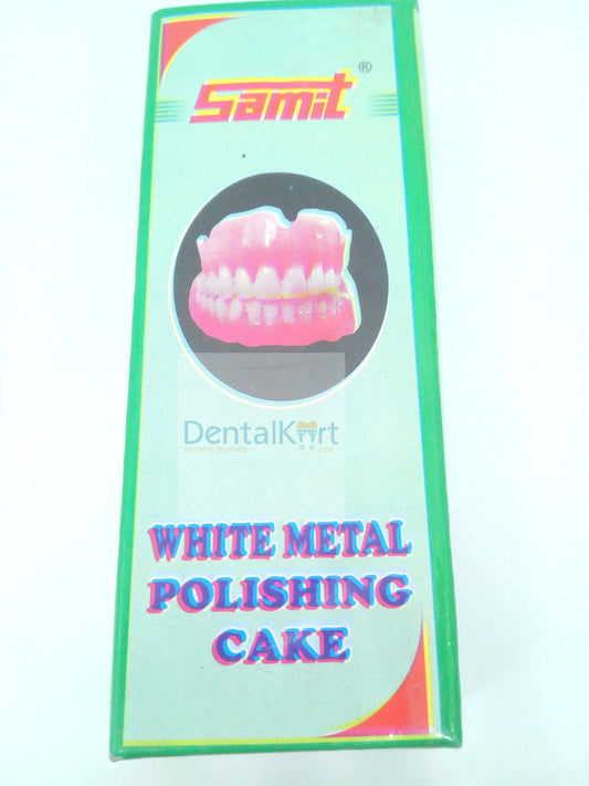 Samit White Metal Polishing Cake