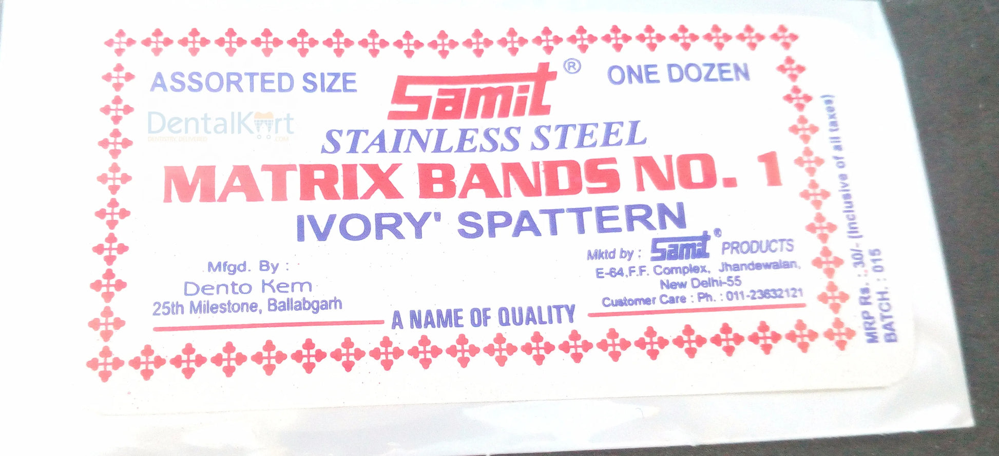 Samit Matrix Bands