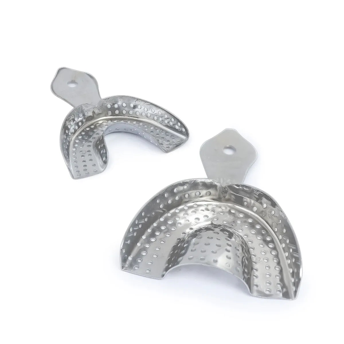 Samit Metallic Perforated Dentulous Impression Trays