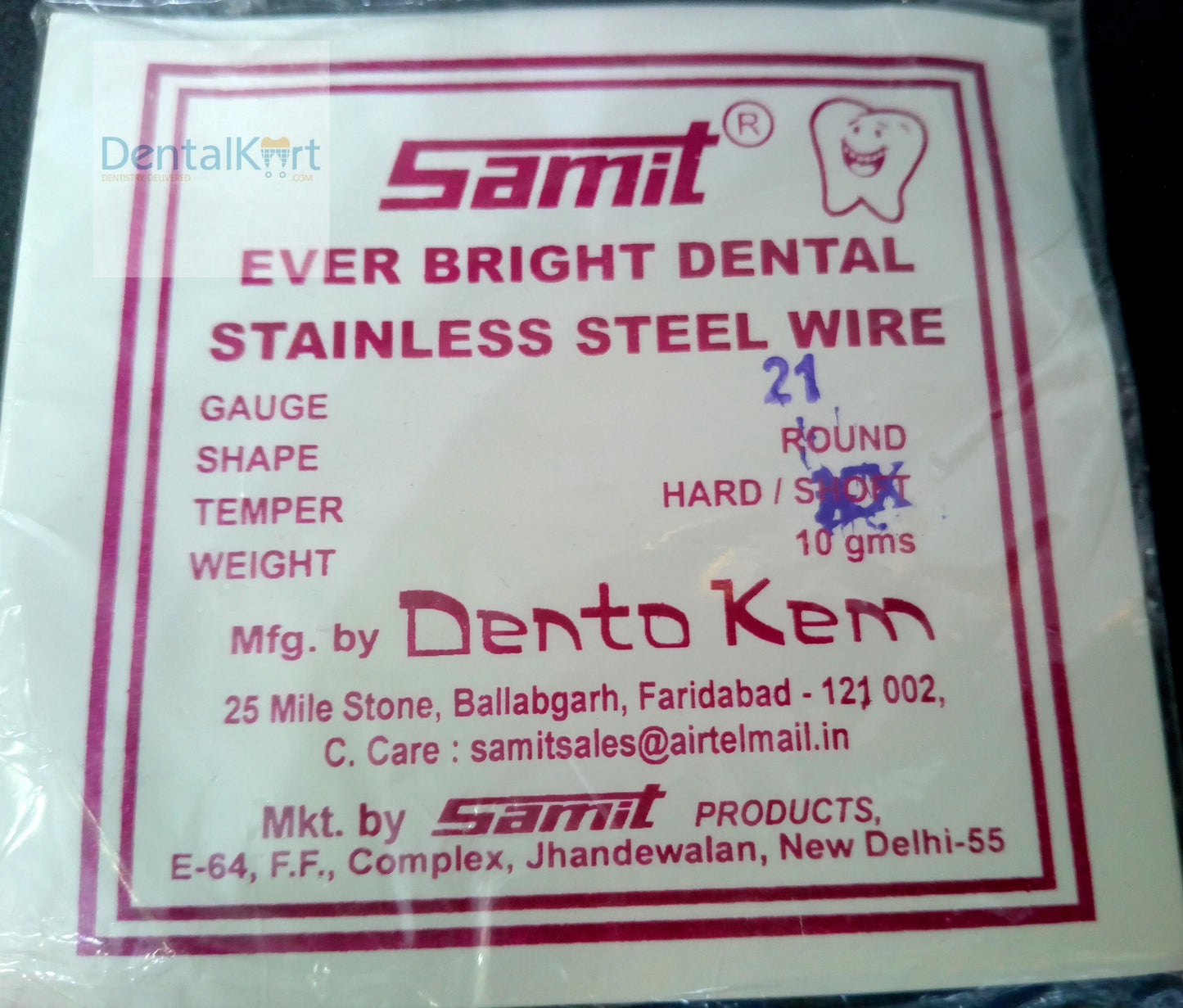 Samit Stainless Steel Dental Wires